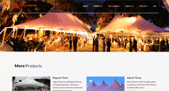 Desktop Screenshot of bargaintents.co.za